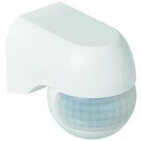 STEFFEN PIR Bewegungsmelder Mini Globe 180° - Aussenanwendung: Ja - Detailfarbe: Weiss - Erfassungswinkel: 140 ° - Erfassungsreichweite: 12 m - Sensortyp: Passiv-Infrarot - Montage: Wand