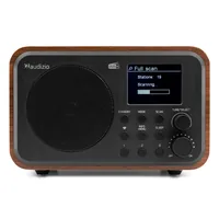 Audizio DAB+ Radio Milan Braun - Radio Tuner: FM - DAB+ - Stromversorgung: Akkubetrieb - Detailfarbe: Braun - Ausstattung: Sleep-Timer - Display - Senderspeicher - Typ: Tischradio