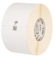 Zebra 8000T All-Temp - Matt - permanenter Acrylklebstoff - beschichtet - 6,34 mil - weiß - 63.5 x 101.6 mm 8880 Etikett(en) (4 Rolle(n)