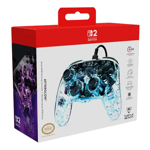 TURTLE BEACH Afterglow Wired Ctrl TBC-8004-95 NSW 2, Clear