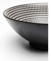 Kare Schale Tokyo 15 cm, Schwarz - Unterteilungsmöglichkeit: Keine Angaben - Material: Keramik - Porzellan - Detailfarbe: Schwarz - Set: Nein - Form: Rund