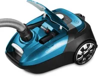Trisa Bodenstaubsauger Comfort Clean T9120 - Staubsauger Typ: Bodenstaubsauger - Motorleistung: 700 W - Detailfarbe: Blau - Beutellos: Nein - Staubbehältervolumen: 2 l - Nasswischfunktion: Nein