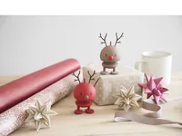 Hoptimist Aufsteller Bumble Rentier Soft S 9.5 cm, Braun - Produkttyp: Aufsteller - Motiv: Rentier - Detailfarbe: Braun - Detailmaterial: Acrylnitril-Butadien-Styrol (ABS) - Kunststoff - Grundmaterial: Metall