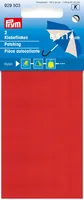 Prym Flickstoff 6.5 x 14 cm Nylon, Rot - Verpackungseinheit: 2 Stück - Detailfarbe: Rot - Produkttyp: Flickstoff