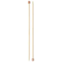 Prym 1530 Jackenstricknadel BAMBUS 6.00 mm, 33 cm - Material: Bambus - Produkttyp: Jackenstricknadel