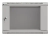 LANBERG 19"" 6U 540x350 Wandgehäuse Glastür FlatPack gr