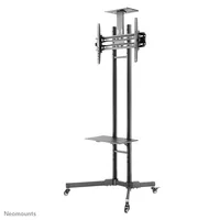 NEOMOUNTS TV-Trolley PLASMA-M1700E Schwarz - Eigenschaften: Neigbar - Höhenverstellbar - Höhenverstellbar: Ja - Detailfarbe: Schwarz - VESA Norm: 200x200 mm - Maximale Tragkraft: 35 kg - Für Bildschirmdiagonale: 37 - 70 - 65 - 50 - 55 - 36 - 40 - 41 - 49 
