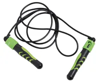Schildkröt Fitness Springseil Schwarz - Bandlänge: 3 m - Farbe: Schwarz - Grün - Sportart: Fitness