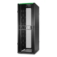 APC NetShelter SX Server Rack Gen 2, 45U, 2124H x 750W x 1070D mm, with Sides, Black