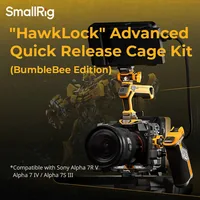 Smallrig Cage Kit HawkLock für Sony 7RV 7IV 7SIII BumbleBee Edition - Detailfarbe: Orange - Schwarz