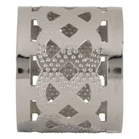 EGLO Serviettenring Janapur 4.5 x 4 cm, Silber - Produkttyp: Serviettenring - Materialtyp: Metall - Material: Metall - Detailfarbe: Silber