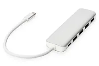 USB Type-C™ 4-Port Hub (USB 3.0) + PD, USB-Hub