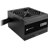 Corsair Netzteil CX Series CX550 550 W - 80 PLUS Zertifikat: 80 PLUS Bronze - Netzteil Nennleistung: 550 W - Netzteil Kabelstrang: Fix - Netzteil Formfaktor: ATX