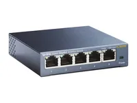 TP-Link Switch TL-SG105 5 Port - SFP Anschlüsse: 0 - Montage Switch: Desktop - SFP+ Anschlüsse: 0 - QSFP+ Anschlüsse: 0 - SFP28 Anschlüsse: 0 - Switch Management: Unmanaged