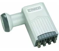 Schwaiger Octo-Switch LNB 40mm Hellgrau