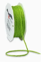 Pattberg Juteband 2 mm x 25 m, Hellgrün - Breite: 2 mm - Länge: 25 m - Verpackungseinheit: 1 Stück - Detailfarbe: Hellgrün - Band-Art: Juteband