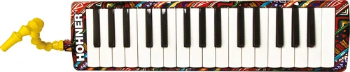 Hohner Melodica Airboard 37 - Tastatur Keys: 37 - Tonumfang: F3 - F6 - Material: Kunststoff - Gewicht: 590 g - Länge: 420 mm