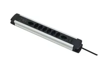Schönenberger Steckdosenleiste 8 x T13, 1 x USB-C, 2 x USB-A 2 m - Einsatzgebiet: Indoor - Detailfarbe: Schwarz - Kinderschutz: Nein - Steckertyp Ausgang: T13 - USB-C Stecker - USB-A Stecker - Schalter: Nein - Steckdosenanzahl: 8
