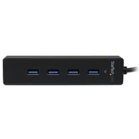 StarTech.com 4 Port USB 3.0 SuperSpeed Hub - Schwarz