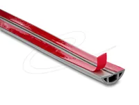 Delock Kabelkanal PVC flexibel 2 m x 30 mm Grau - Detailfarbe: Grau - Produkttyp: Kabelkanal - Ausstattung Kabelmanagement: Selbstklebend - Zuschneidbar - Breite: 30 mm - Länge: 2 m - Material: PVC