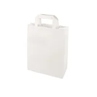 PAPSTAR Tragtasche Papier 28x22x10cm PAP86454 weiss 50 Stück