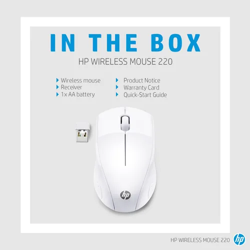 HP 220 mouse RF Wireless Optical