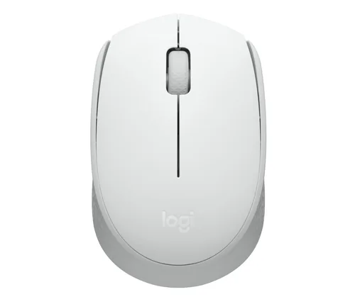 LOGITECH M171 Mouse right and left-handed optical 3 buttons wireless 2.4 GHz USB wireless receiver off-white