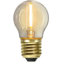 Star Trading LED L. Mittel E27 G45 Soft Glow 70 lm, 2100K, 0.8W, 220-240V - Energieeffizienzklasse: F - Lampensockel: E27 - Protokoll: Ohne - Smart Home: Nicht kompatibel - Farbtemperatur Kelvin: 2100 K - Gesamtleistung: 0.8 W