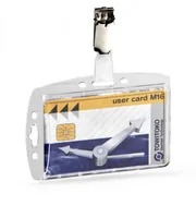 Durable 800519 identity badge/badge holder Acrylic 25 pc(s)