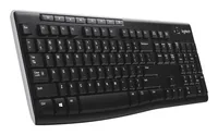 Logitech K270 - Tastatur - kabellos DE - schwarz