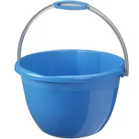 Sigma Home Putzeimer Water-Line 14 l, Blau - Ausstattung Putzeimer: Tragegriff - Volumen: 14 l - Detailfarbe: Blau - Material: Kunststoff