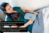 86018 Elektrische Wärmflasche Wärmi blau