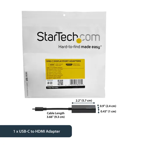 USB-C TO HDMI ADAPTER .