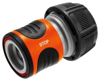 GARDENA Schlauchkupplung 19mm (3/4) Wasserstop - Material: Kunststoff - Produkttyp: Kupplung