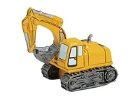 G. Wurm Spardose Bagger 11 x 18 x 16 cm - Breite: 16 cm - Höhe: 10 cm - Länge: 12 cm - Produkttyp Geschenke: Spardosen - Motiv: Bagger - Baustelle