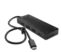 HP USB-C Travel Hub G3 86S97UT - Ladefunktion: Ja - Dockinganschluss: USB-C - Kompatible Hersteller: HP - VESA-Bohrung vorhanden: Nein