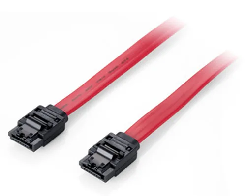 Equip SATA-Kabel 7-Pin->7-Pin 6Gbps 1.00m rot PVC Polybeutel