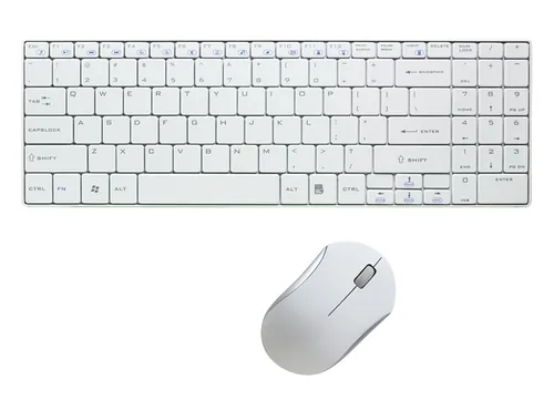 LogiLink ID0109 keyboard Mouse included RF Wireless White