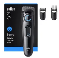 Braun Bartschneider Series 3 BT3520 - Rasierart: Trocken - Körperbereich: Gesicht - Detailfarbe: Schwarz - Minimale Schnittlänge: 0.5 mm - Maximale Schnittlänge: 20 mm - Trimmer Funktionen: Bartschneider