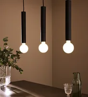 Markslöjd Pendelleuchte Sencillo, 3 x E27, max. 40W, Schwarz - Betriebsart: Netzbetrieb - Lampensockel: E27 - Smart Home: Nicht kompatibel - Farbtemperatur Kelvin: Je nach Leuchtmittel - Anwendungsbereich: Indoor - Gesamtleistung: 40 W