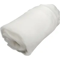Creativ Company Watteflies 160 cm x 10 m, Polyester, Weiss - Packungsgrösse: 1 Stück - Waschbar bei: 30 °C - Detailfarbe: Weiss - Material: Polyester