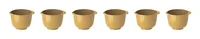 Rosti Eierbecher MiniBowl Margarethe 6er Set, Curry - Material: Acrylnitril-Butadien-Styrol (ABS) - Detailfarbe: Curry - Spülmaschinenfest: Ja