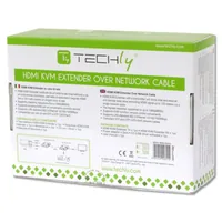 Techly IDATA HDMI-KVM2 KVM extender Transmitter & receiver