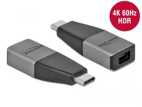 DeLOCK USB Type-C Adapter to mini DisplayPort (DP Alt Mode) 4K 60 Hz – compact design
