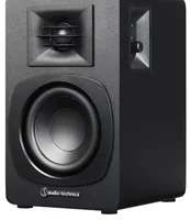 Audio-Technica Regallautsprecher Paar AT-SP3X Schwarz - Detailfarbe: Schwarz - Lautsprecher Kategorie: Regallautsprecher - Nennleistung: 30 W - Aktiv Lautsprecher: Ja - Oberfläche: Diverse