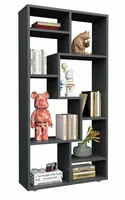VCM Regal Lanisa M 58 x 116 cm, Anthrazit - Eigenschaften: Keine Eigenschaft - Zertifikate: Keine Zertifizierung - Breite: 58 cm - Höhe: 116 cm - Tiefe: 20 cm - Detailfarbe: Anthrazit