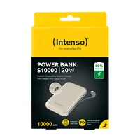 Intenso Power Bank S 10000 mAh Beige Integriertes USB-C