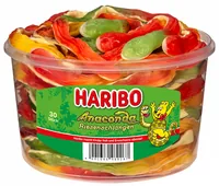 HARIBO Anaconda Riesenschlange 60503 Dose 1200g, 30 Stk.