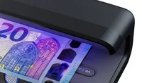 SafeScan 75 LED UVWeißl Prüfgerät Währungen, Pässe Schwarz