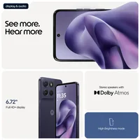 Motorola Moto G17 8/128 GB smartphone in PANTONE Evening Blue (Violet)